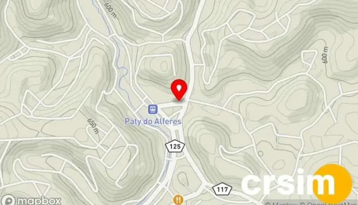 mapa de Megazine Paty do Alferes Loja de Roupa em Paty do Alferes