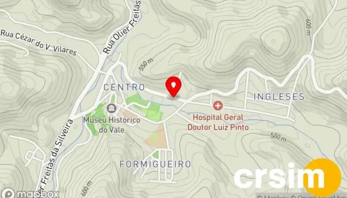 mapa de Menina Atual Loja de moda feminina em Rio das Flores