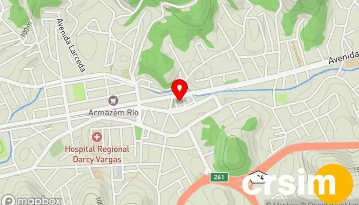 mapa de Mercado Municipal de Rio Bonito Mercado em Rio Bonito