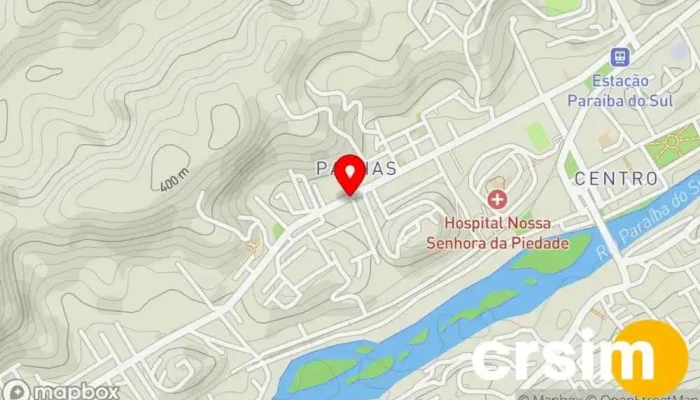 mapa de MERCADO TALISMAN Supermercado em Paraíba do Sul