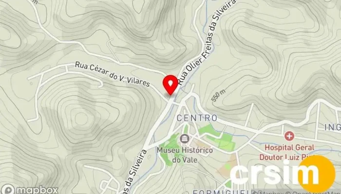 mapa de Mesquita Móveis Loja de artigos domésticos em Rio das Flores