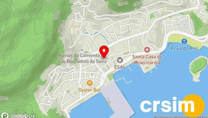mapa de Metamorfose Loja de moda feminina em Angra dos Reis