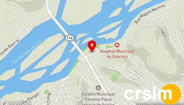 mapa de Milenium Colchões Loja de colchões em Itaocara
