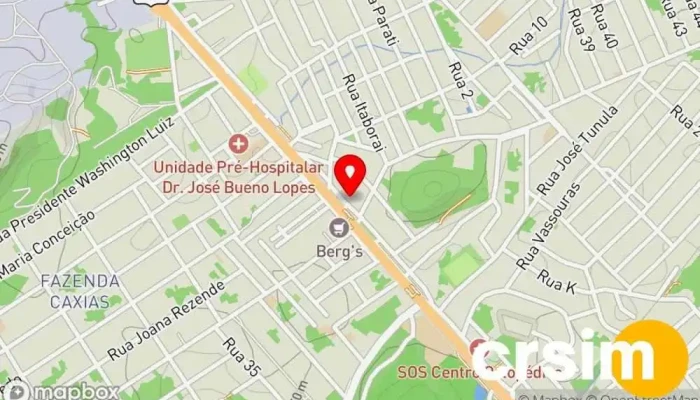 mapa de Millas Bike Loja de bicicleta em Seropédica