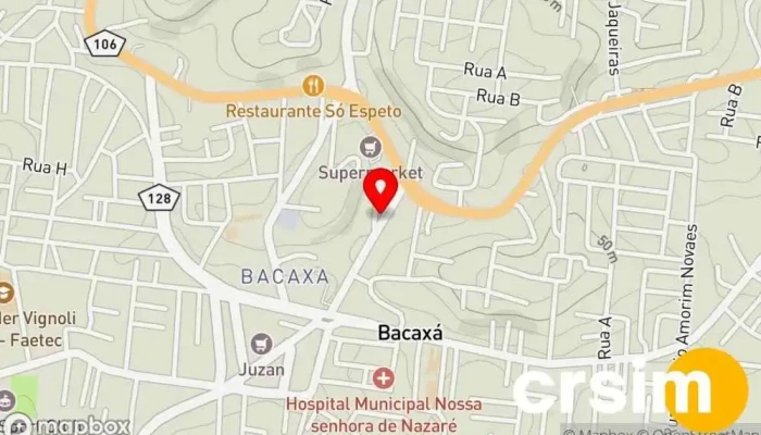 mapa de Moda Mix Loja de Roupa em Saquarema