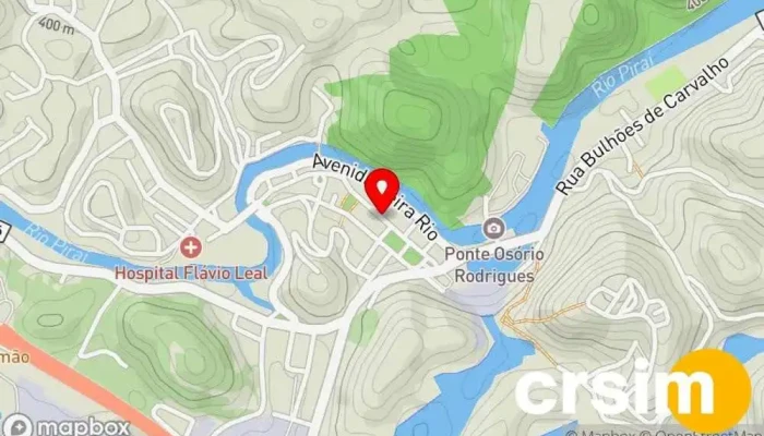 mapa de Moderna Mega Store Loja de departamento em Piraí