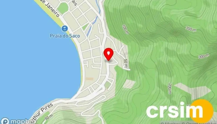 mapa de MRImóveis Imobiliária em Mangaratiba