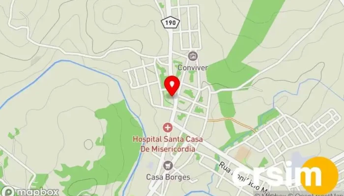 mapa de Mundial Variedades Loja de artigos domésticos em 1-67