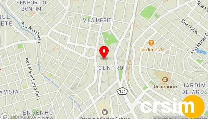 mapa de Mundo das Roupas Loja de Roupa, Loja de moda infantil, Loja de moda masculina em Duque de Caxias