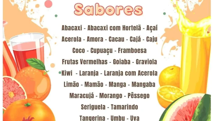 Mundoca Salgado Suco I Paracambi Centro Cardapio - Paracambi