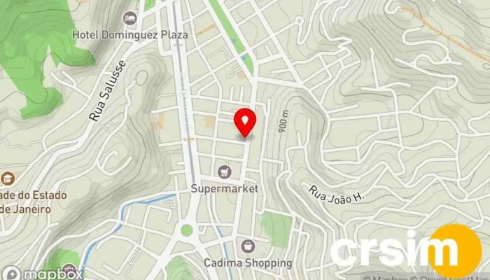 mapa de Muy Matrera Off Loja de Roupa em Nova Friburgo