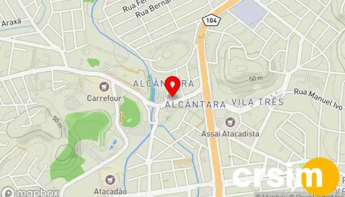 mapa de Nalin Loja de Roupa em São Gonçalo