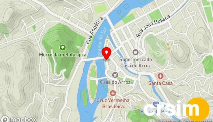 mapa de NATH STORE Loja de Roupa em Barra do Piraí