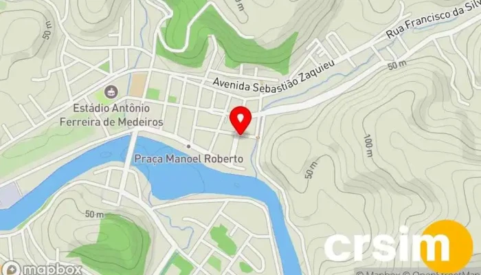 mapa de Neidi Cakes Confeitaria em Cardoso Moreira