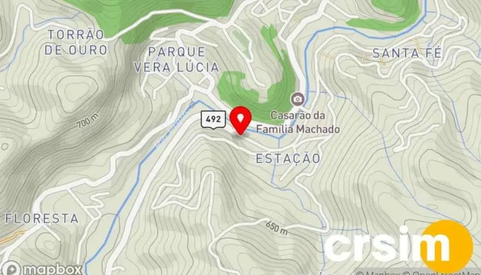 mapa de No Ramo Comércio de Rações Loja de ração em São José do Vale do Rio Preto