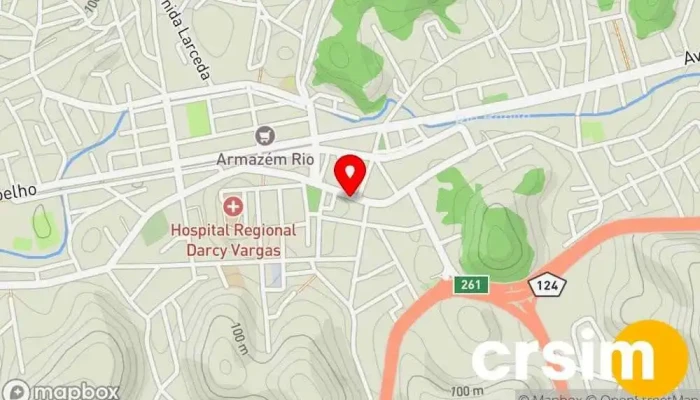 mapa de NovoLare Rio Bonito Loja de eletrodomésticos em Rio Bonito