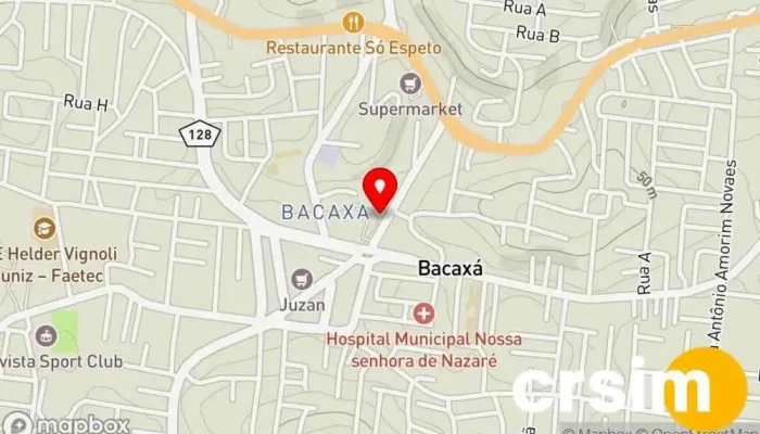 mapa de Nude Perfumaria Saquarema ( Bacaxá ) Perfumaria, Loja de cosmético, Estúdio de maquiagem, Loja outlet em Saquarema