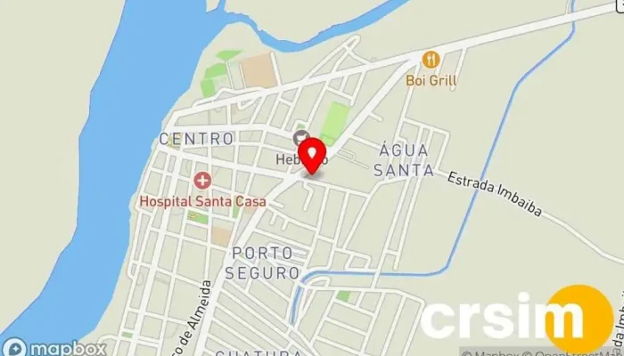 mapa de NunesOnline Loja de roupas esportivas em São João da Barra