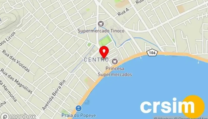 mapa de O Boticário Loja de produtos de beleza, Loja de cosmético, Loja de Presentes, Perfumaria em Iguaba Grande