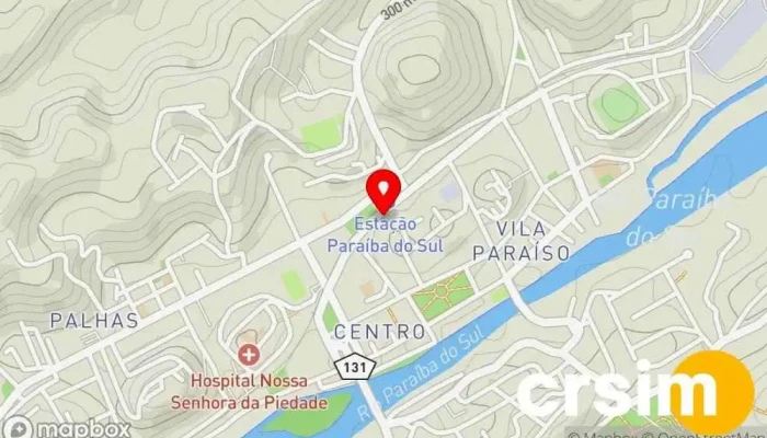 mapa de O Boticário Loja de produtos de beleza, Loja de cosmético, Loja de Presentes, Perfumaria em Paraíba do Sul