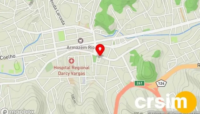 mapa de O Boticário Loja de produtos de beleza, Loja de cosmético, Loja de Presentes, Perfumaria em Rio Bonito