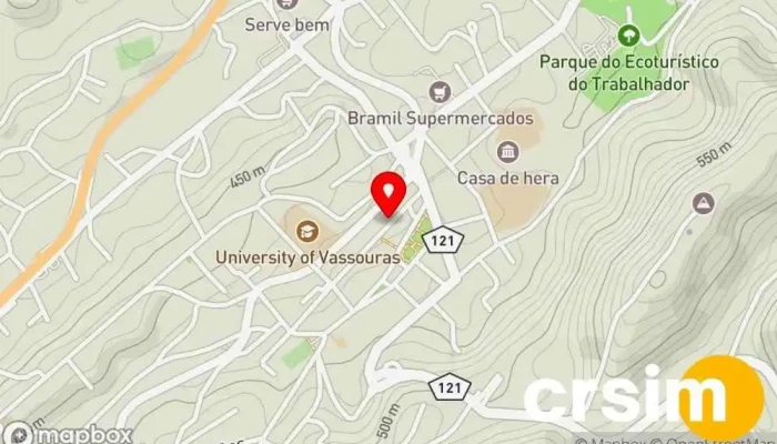 mapa de O Boticário Loja de produtos de beleza em - Centro