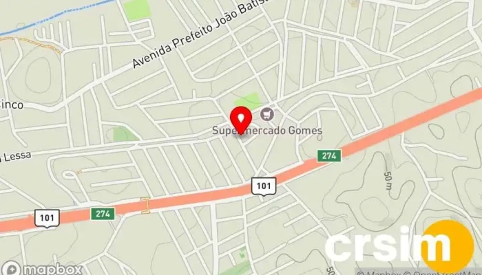 mapa de O Melhor Natal de Tanguá!! Loja de calçado em Tanguá