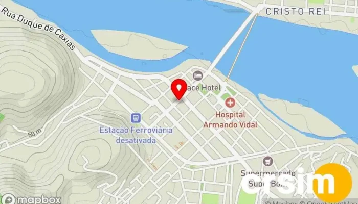 mapa de Olly Baby & Kids Loja de moda infantil em São Fidélis