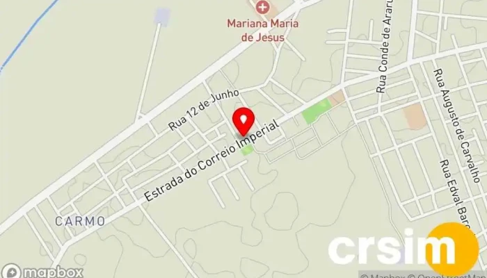 mapa de Orla II Supermercado Supermercado em Quissamã
