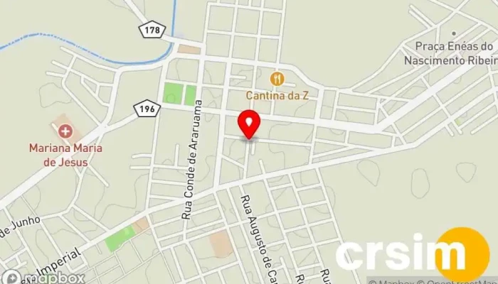 mapa de Orla Um Supermercado Supermercado em Quissamã