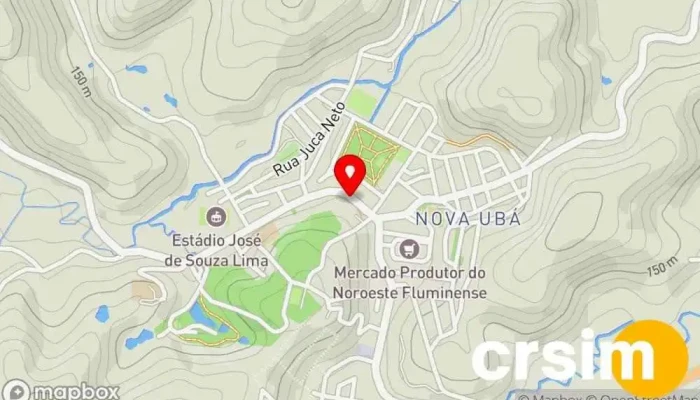 mapa de OTICA RELOJOARIA Ótica em São José de Ubá
