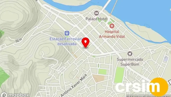 mapa de Padaria e Confeitaria Rosemberg Vila Nova Padaria, Confeitaria em São Fidélis