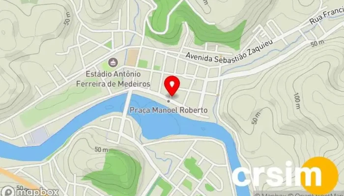mapa de Padaria Quintanilha Padaria em Cardoso Moreira