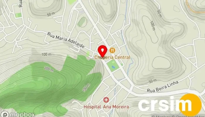 mapa de Panini Panificação Padaria em Conceição de Macabu