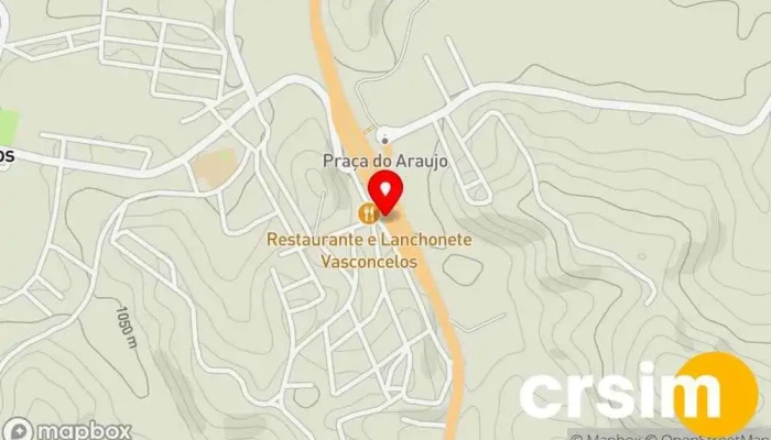 mapa de PÃO DE QUEIJO RECHEADO TERRA DOCE Lanchonete em MG