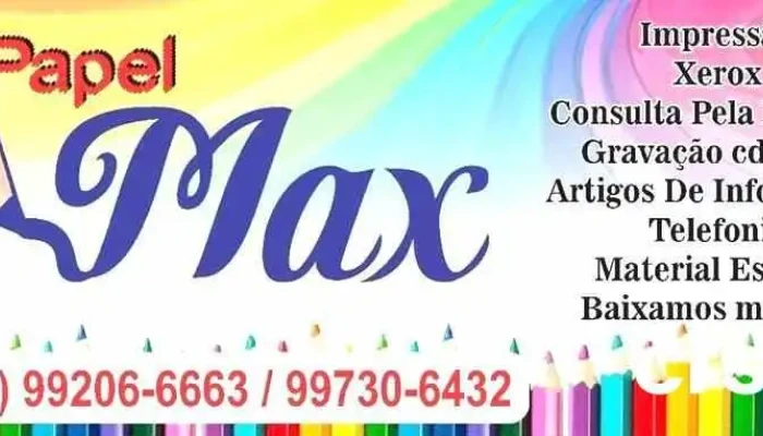 Papel Max Papelaria E Informatica -  Do Proprietario - Quissamã