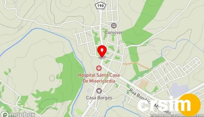 mapa de Papelaria Dourados Loja de presentes em - A Definir