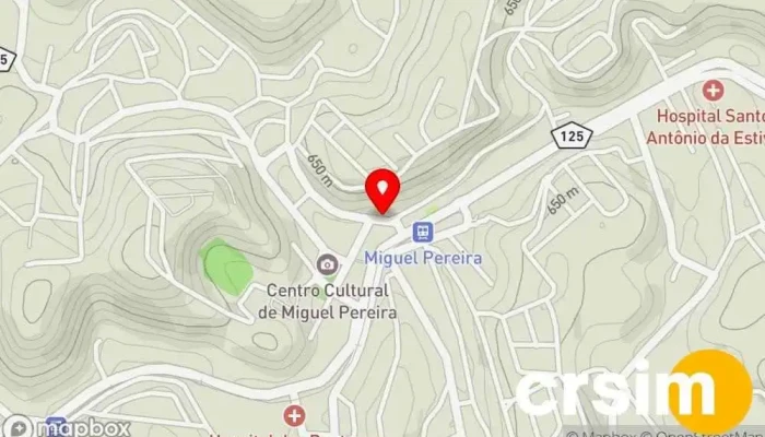 mapa de Papelaria & Informática Silveira Papelaria em Miguel Pereira