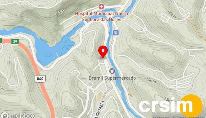 mapa de Papelaria Lápis de Cor Loja de produtos de papelaria em Areal