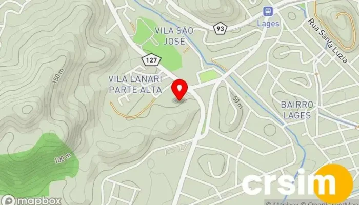 mapa de Paracambi Top Hotel Hotel em Paracambi