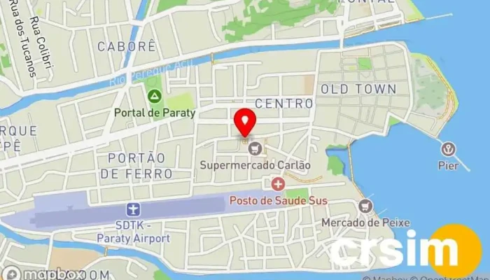 mapa de ParatyShow Serviço de soluções de tecnologia para eventos, Serviço de Aluguel de Equipamentos Audiovisuais, Fornecedor de equipamentos audiovisuais, Designer de iluminação de paisagens, Fornecedor de equipamento de iluminação de palco, Fornecedor de equipamento para em Paraty