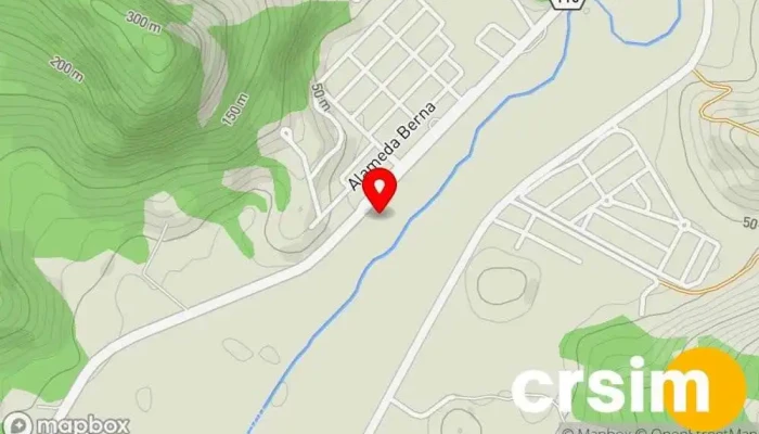 mapa de Parque da Cidade - Cachoeiras de Macacu Parque em Cachoeiras de Macacu