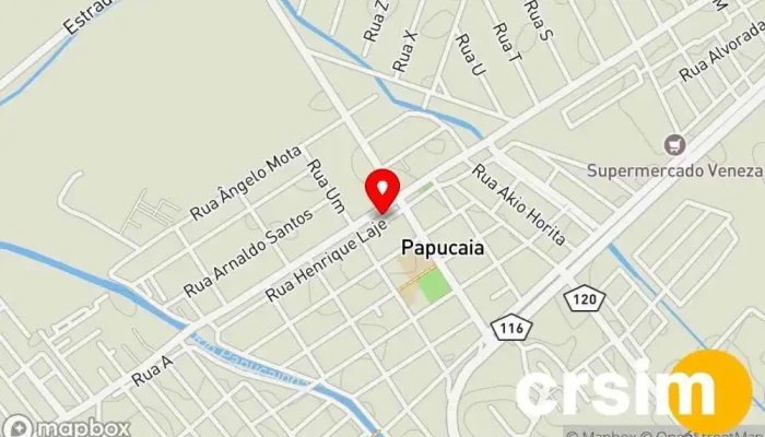 mapa de Patricia Martins Loja de Roupa em Cachoeiras de Macacu