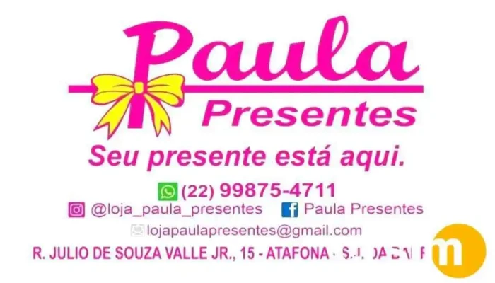 Paula Presentes -  Do Proprietario - São João Da Barra