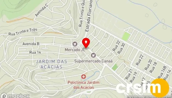 mapa de Peixaria Porto Real Peixaria em Porto Real