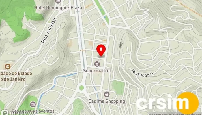 mapa de Perfumaria Transformação Perfumaria em Nova Friburgo