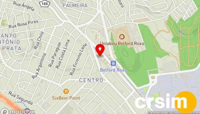 mapa de Pernambucanas Loja de departamento, Loja de roupas de cama, Loja de moda infantil, Loja de Roupa, Loja de moda masculina, Loja de moda feminina em Belford Roxo