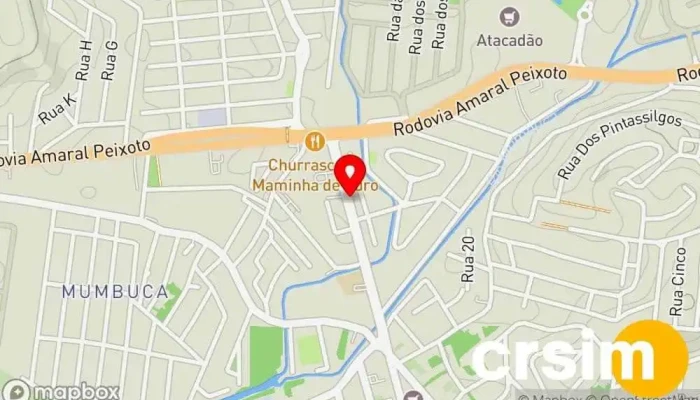 mapa de PERTH - MODA PRAIA E FITNESS[MARICÁ] Loja de roupas de praia em Maricá