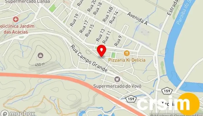 mapa de Pet House Late Aki Pet Shop em Porto Real