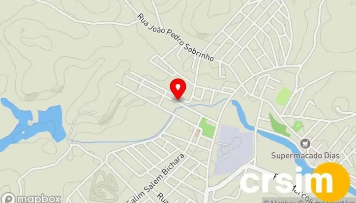 mapa de Pet leidy Banho e tosa, Pet Shop em Carapebus
